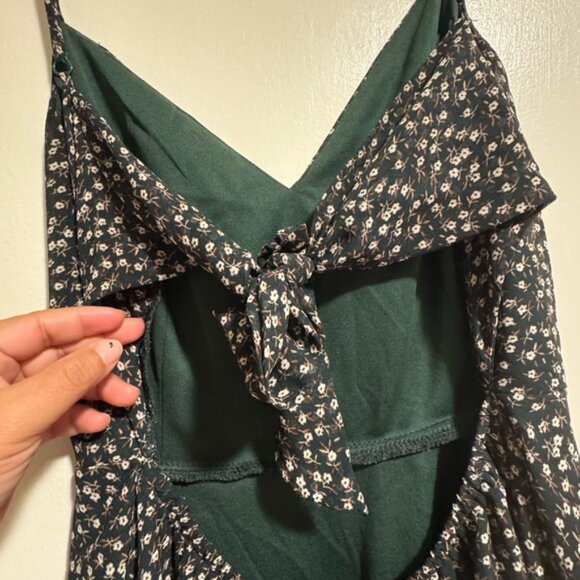 Lovely Day Black and White Floral Mini Dress - Picture 3 of 6